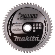 Makita E-16760 EFFICUT Sägeblatt 165/20 für Aluminium mit Akku-Kapp- und Gehrungssäge 54Z