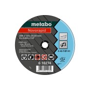 Metabo Trennscheiben Novorapid 115x10x2223 Inox TF 41 25 Stück - 616270000