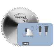 Bayerwald HM Kreissägeblatt -  160mm x 22 x 20 mm Z52 TF negativ - 111-79042