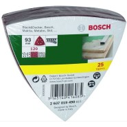 Bosch Dreieck-Schleifblätter 93mm 25Stk. K240 - 2607017110